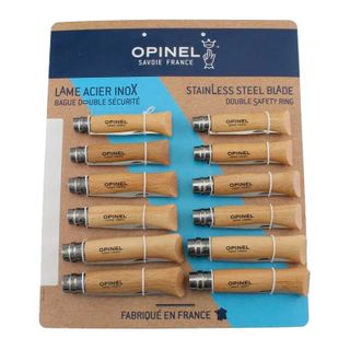 Stainless 12 Knife Display Card (4x #6 4x #7 4x #8)
