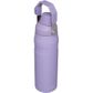 The IceFlow™ Bottle with Fast Flow Lid | 24 OZ Lavender