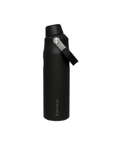 The IceFlow™ Bottle with Fast Flow Lid | 24 OZ Black