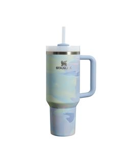 The Quencher H2.0 Flowstate™ Tumbler | 40 OZ Cool Serene Brushstrokes