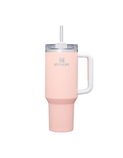 The Quencher H2.0 Flowstate™ Tumbler | 40 OZ Peach Color Block