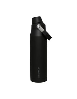 The IceFlow™ Bottle with Fast Flow Lid | 36 OZ Black