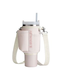 The All Day 40 OZ Quencher Carry-All | Rose Quartz