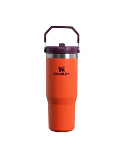 The IceFlow™ Flip Straw Tumbler | 30 OZ Tigerlily Plum