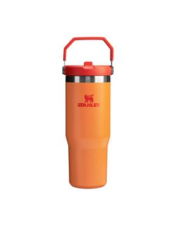 The IceFlow™ Flip Straw Tumbler | 30 OZ Golden Rod* EOL