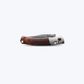 Mini Crooked River | Gray Aluminum & Wood | Clip-point