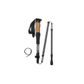 Trekking Poles Aluminum Z-Fold Grey