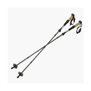Trekking Poles Aluminum Z-Fold Grey