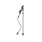 Trekking Poles Aluminum Z-Fold Grey