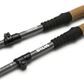 Trekking Poles Aluminum Z-Fold Grey