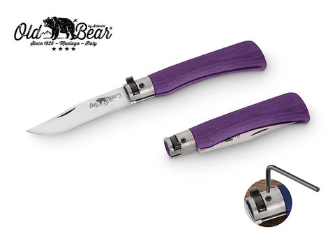 Full Colour: Purple Laminate / S/less (M)
