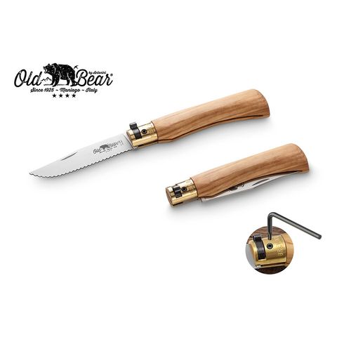 Classical: Olive / S/less Serrated (M)