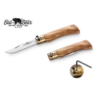 Classical: Olive / S/less Serrated (L)