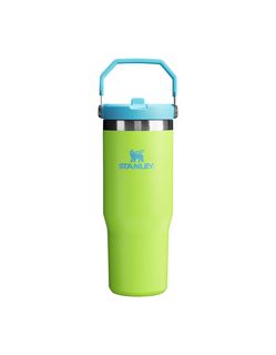 The IceFlow™ Flip Straw Tumbler | 30 OZ Bright Lime