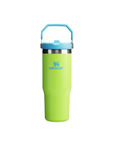 The IceFlow™ Flip Straw Tumbler | 30 OZ Bright Lime