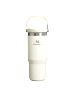 The IceFlow™ Flip Straw Tumbler | 30 OZ Cream