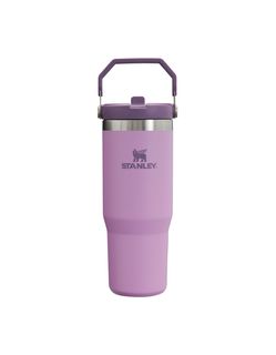 The IceFlow™ Flip Straw Tumbler | 30 OZ Lilac