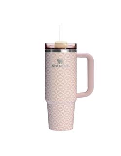 The Oasis Quencher H2.0 FlowState™ Tumbler | 30 OZ Peach Whip Sunflower