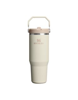 The IceFlow&trade; Flip Straw 2.0 Tumbler | 30 OZ Cream
