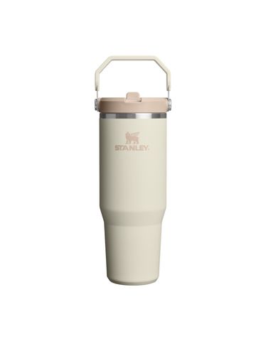 The IceFlow&trade; Flip Straw 2.0 Tumbler | 30 OZ Cream