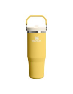 The IceFlow&trade; Flip Straw 2.0 Tumbler | 30 OZ Daffodil