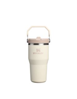 The IceFlow&trade; Flip Straw 2.0 Tumbler | 20 OZ Cream