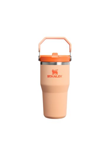 The IceFlow&trade; Flip Straw 2.0 Tumbler | 20 OZ Orange Sherbet