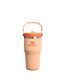 The IceFlow&trade; Flip Straw 2.0 Tumbler | 20 OZ Orange Sherbet