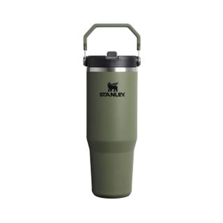 The IceFlow Flip Straw 2.0 Tumbler | 30 OZ | 0.89 L | Dried Pine