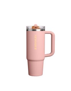 The Quencher ProTour Flip Straw Tumbler​ | 30 OZ Peach Rose