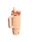 The Quencher ProTour Flip Straw Tumbler​ | 30 OZ Orange Sherbet
