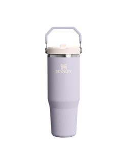 The IceFlow&trade; Flip Straw 2.0 Tumbler | 30 OZ Purple Dust