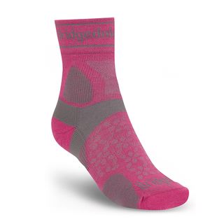 TRAIL RUN U/light T2 MerinoSprt 3/4-Pink-W-MD