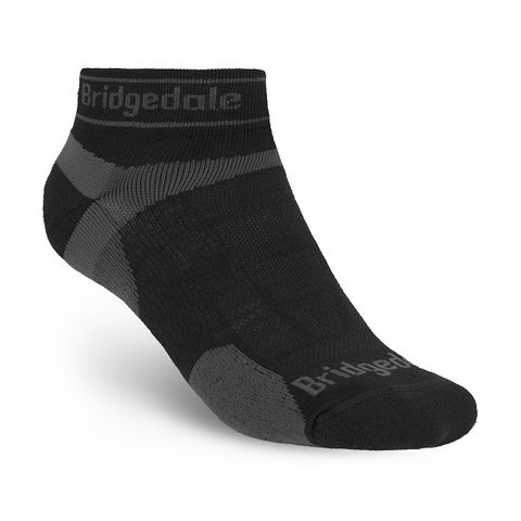 TRAIL RUN U/light T2 MerinoSprt Low-Black/Grey-LG