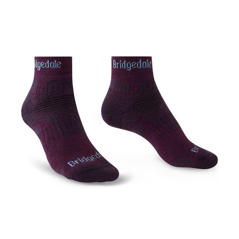 HIKE Midwgt Merino Perf-Fit Ankle-DrkPurple-W-MD