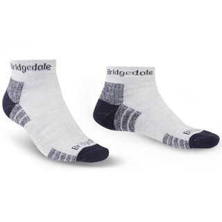 HIKE Lgtwgt Merino Perf-Fit Ankle-Silver/Nav-LG