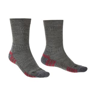HIKE Lgtwgt Merino Perf-Fit Boot-GreyHeathr-LG