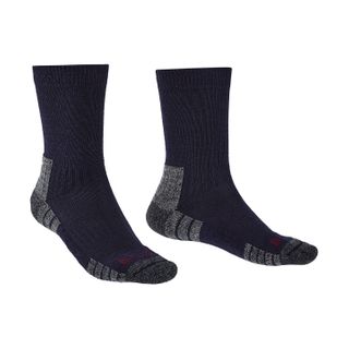 HIKE Lgtwgt Merino Perf-Fit Boot-Navy/Grey-XL