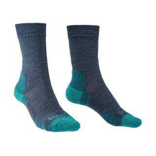 HIKE Lgtwgt Merino Perf-Fit Boot-Denim-W-SM