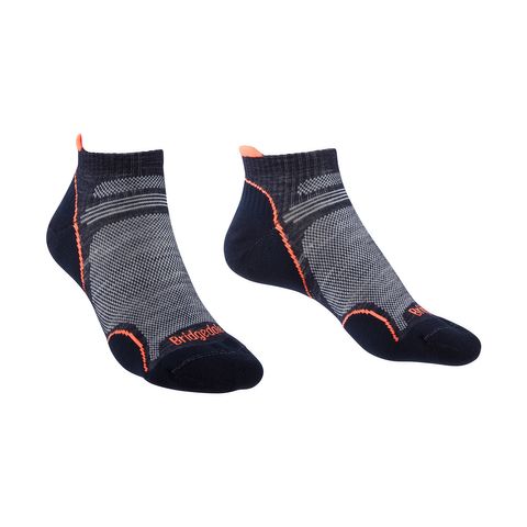 HIKE U/light T2 Merino Perf-Fit Low-Navy/Candy-W-SM