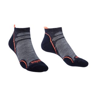 HIKE U/light T2 Merino Perf-Fit Low-Navy/Candy-W-MD