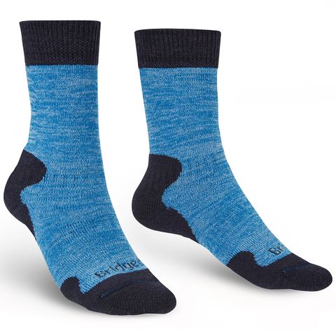 EXPLORE Hvywgt Merino Comf-Fit Boot-BlueMarl-W-LG