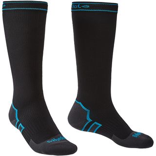 StormSock Midweight Knee-Black/Blue-MD