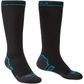 StormSock Midweight Knee-Black/Blue-MD