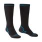 StormSock Midweight Knee-Black/Blue-LG*