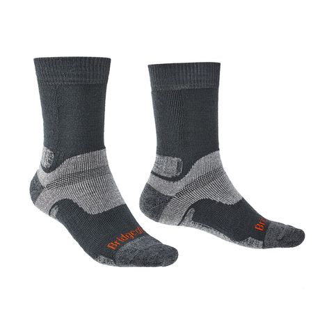 HIKE Midwgt Merino Perf-Fit Boot-Gunmetal-SM