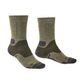 HIKE Midwgt Merino Perf-Fit Boot-Green-SM*