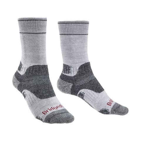 HIKE Midwgt Merino Perf-Fit Boot-SilverGrey-W-SM