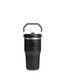 The IceFlow™ Flip Straw 2.0 Tumbler | 20 OZ Black 2.0