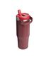The IceFlow™ Flip Straw Tumbler | 30 OZ Cranberry